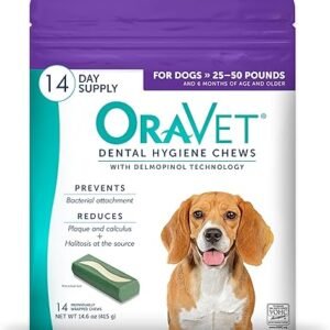 ORAVET Dental Chews for Dogs