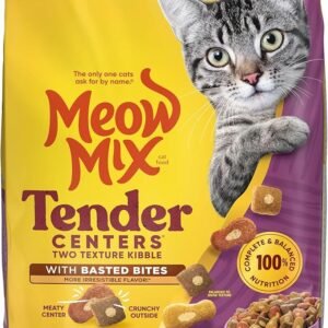 Meow Mix Tender Centers Basted Bites Chicken and Tuna Flavor