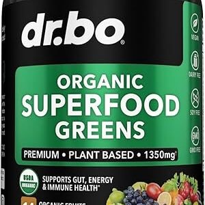 Organic Superfood Greens & Fruit Supplements